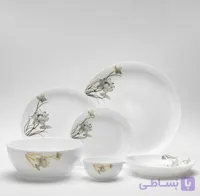 سرویس ارکوپال ۲۶ پارچه گرد طرح ماکسیم برند گلدن اپال