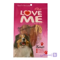 تشویقی سگ لاومی گوشت مرغ و هویج Love Me Octopus With Chicken وزن 60 گرم
