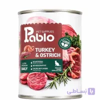 کنسرو نچرال گربه بالغ پابلو بوقلمون و اردک 430 گرم