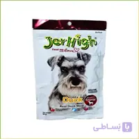 تشویقی سگ با طعم اردک جرهای Jerhigh Duck Sticks  وزن 70 گرم