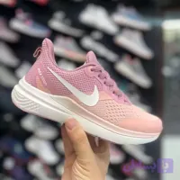 کفش راحتی زنانه نایکی مدل ایر زوم صورتی Z12
