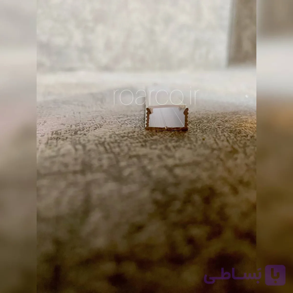 پروفیل روکار عرض 1.4 سانتی متر کدRoar102