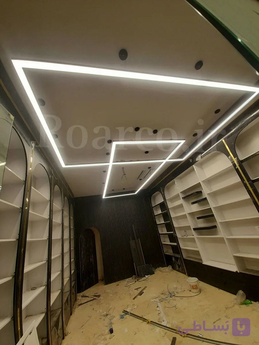 چراغ خطی لاینر روکار و آویز 25 وات عرض۴.۹ سانتی متر کدRoar۳0 چون محصول باید اماده سازی شود بازده زمانی ممکن است بین 30روز زمان ببرد