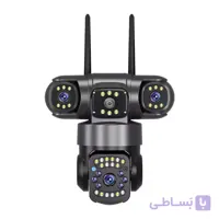 دوربین 3 لنز چرخشی سیمکارتی با کیفیت ۱۵ مگاپیکسل دید در شب رنگی