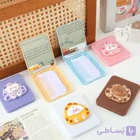 ست آینه و شانه جیبی فانتزی