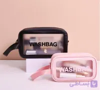 کیف آرایشی واش بگ دو زیپ (washbag)