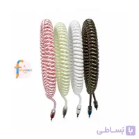 کابل AUX تلفنی فنری؛ انتخابی کاربردی برای خودرو و استفاده روزمره