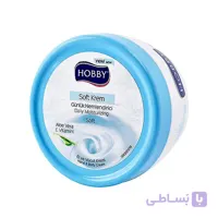 کرم مرطوب کننده هوبی با عصاره آلوئه ورا حجم ۲۵۰ میل