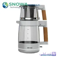 چای ساز اسنوا سفید مدل STM-G1800WE