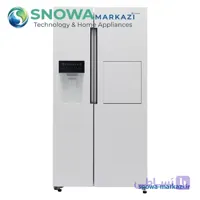 یخچال فریزر ساید بای ساید اسنوا 32 فوت مدل S1Di-M210-W