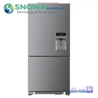 یخچال فریزر پایین 26 فوت اسنوا مدل ARSBDi-L304-SS