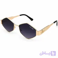 عینک آفتابی سلین زنانه لوزی با فریم فلزی UV400