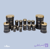 سرویس آشپزخانه 18 پارچه کمرباریک خطی یونیک در 5 رنگ جذاب