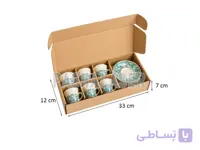 کارتن کیبوردی مقسم‌دار (بسته 50 عددی) کد 39329