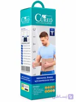 CURED شکم بند الاستيک تنفسي با کش دابل سايز ايکس لارج