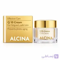 کرم ضد چروک آلسینا مدل کیو 10 حجم 50 میلی لیتر Alcina Q10 Anti-Aging Cream 50ml