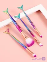 ست براش آرایشی 4تکه طرح ماهی