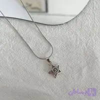گردنبند ستاره اسپیرال با زنجیر ماری