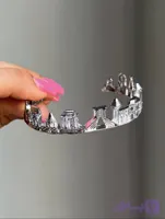 دستبند ایران نقره ای