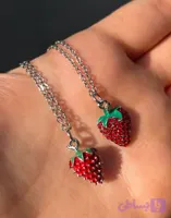 گردنبند توت فرنگی 🍓