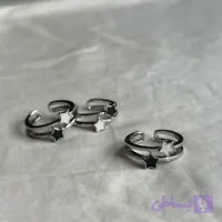 انگشتر ستاره شب و روز فری سایز