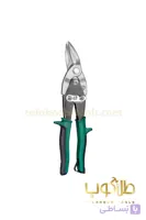 قیچی ورق بر راست بر (تایوانی) H340R هاربر HARBOUR