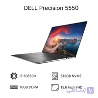 لپ تاپ استوک Dell Precision 5550 i7-10850H با رم 16 و حافظه 512 گرافیک 4GB T1000 سفارش ژاپن