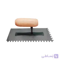 ماله استیل شانه ای دسته چوبی جی اس بی