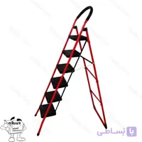 نردبان خانگی 6 پله صادراتی رویال