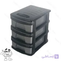 مینی فایل پلاستیکی سه طبقه کد M03