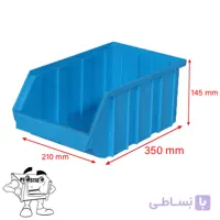 پالت پلاستیکی کشویی ابزار پلاستون ایران کد 106
