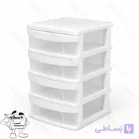 فایل کشویی 4 طبقه شفاف