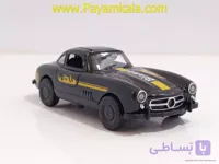 ماشین فلزی بنز کوچک مشکی (BENZ 1:48)(4362C) | ماکت فلزی عقب‌کش
