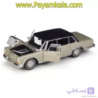 ماشین فلزی مرسدس بنز 600 (1:24)(MERCEDES BENZ 600 1963 WELLY) بژ