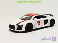 ماشین فلزی آئودی کوچک (AUDI 1:48)(6643) سفید