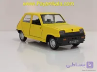 ماشین فلزی رنو 5 ایرانی (1566) زرد