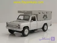 ماشین فلزی وانت نیسان اسپرت نقره‌ای (1510) | 1:32