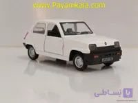 ماشین فلزی رنو 5 ایرانی (1566) سفید