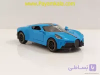ماشین فلزی بوگاتی اسپرت کوچک (BUGATTI 1:48)(6643-06S) آبی