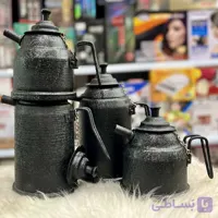 کتری و قوری سفری شامورتی ۲ لیتری و ۱ لیتری مدل گداجوش