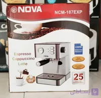 اسپرسو ساز نوا 25 بار اصلی مدل NCM-187EXP تمام استیل