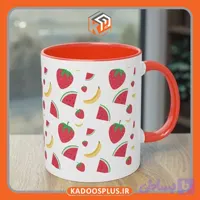 ماگ رنگی با چاپ طرح یا عکس دلخواه