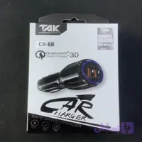 شارژر فندکی تک مدل CD-60 کوئیک شارژ خروجی 3 آمپر