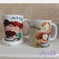 ماگ چاپی سفید