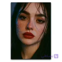 تابلو دختر زیبا