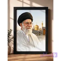 قاب عکس امام شهید (اندازه 20 در 30، شیشه دار)
