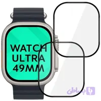 گلس اپل واچ اولترا 49 میلیمتری – محافظ صفحه نمایش ساعت هوشمند اپل و طرح اپل واچ ultra 49mm