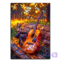 تابلو موسیقی طرح گیتار