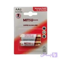 باتری قلمی سوپر آلکالاین MITSU کارتی 2 عددی