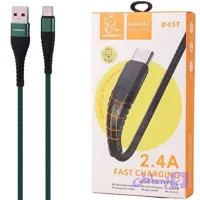 کابل تایپ سی فست شارژ 2.4 آمپر دنمن D45T طول 1 متر